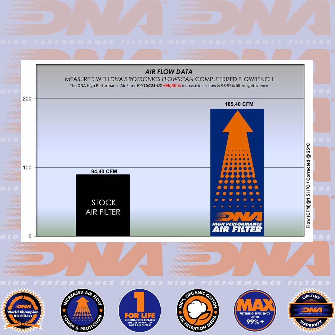 N-MAX 155 - GPD155A 21-24 - DNA AIR FILTER - P-Y1SC21-01