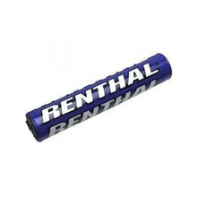 RENTHAL SX BAR PAD MINI 8.5 INCH 205mm BLU/SIL/WHT - GRY FOAM (P217)