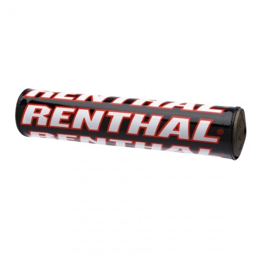 RENTHAL SX BAR PAD 10 INCH 240mm BLK/RED - GRY FOAM (P261)
