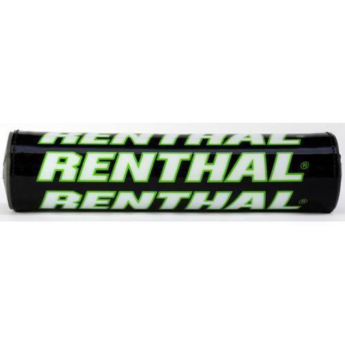 RENTHAL SX BAR PAD MINI 8.5 INCH 205mm BLK/WHT/GRN - GRY FOAM (P292)