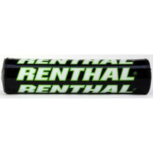 RENTHAL SX BAR PAD MINI 8.5 INCH 205mm BLK/WHT/GRN - GRY FOAM (P292)