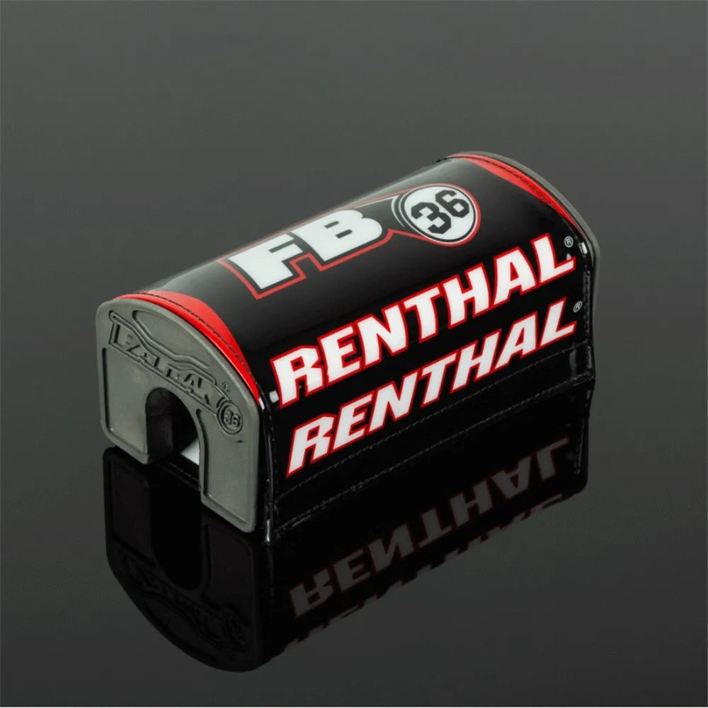 RENTHAL FATBAR36 BAR PAD BK/WH/RD - GRY FOAM (P335)