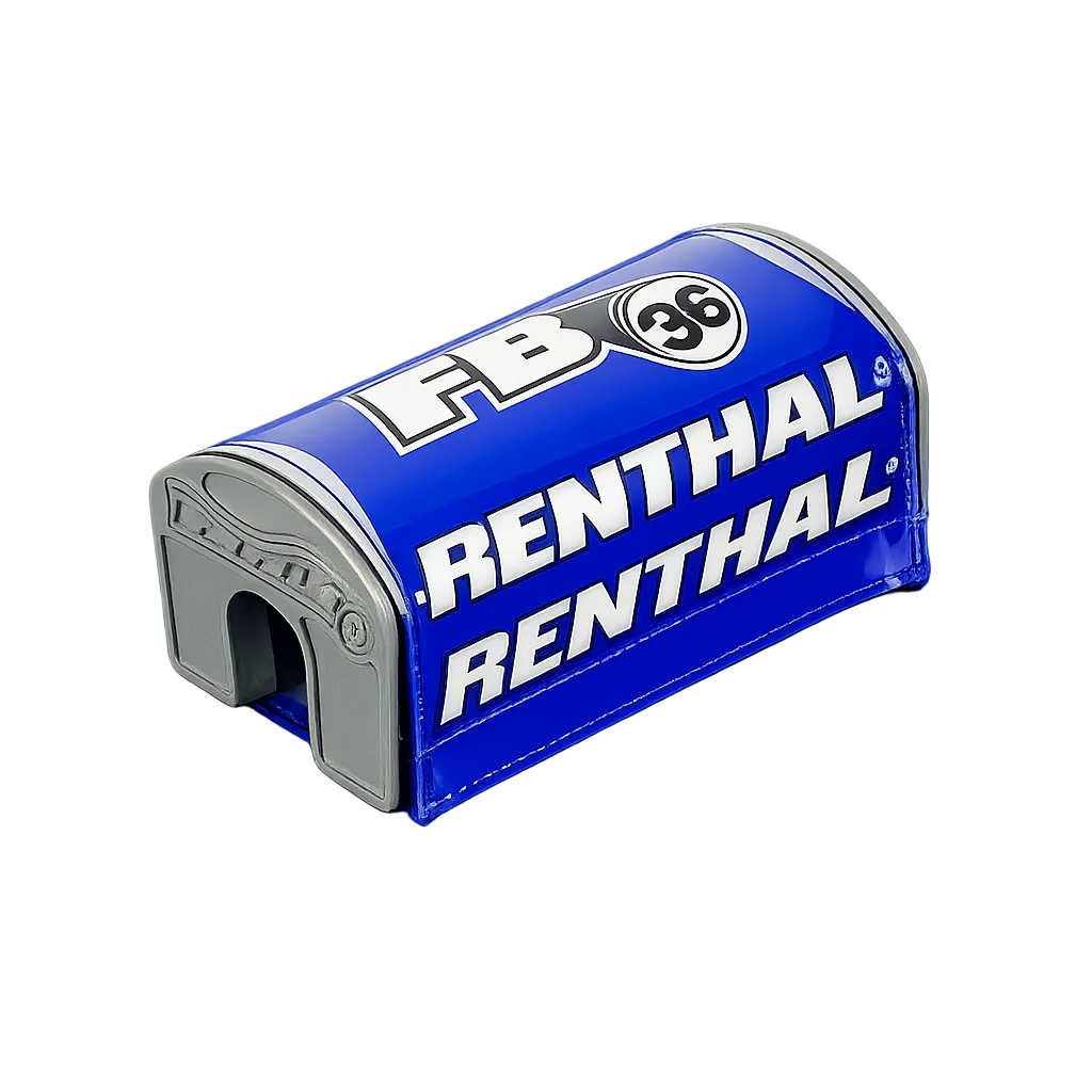 RENTHAL FATBAR36 BAR PAD BLU/SIL/WHT - GRY FOAM (P340)