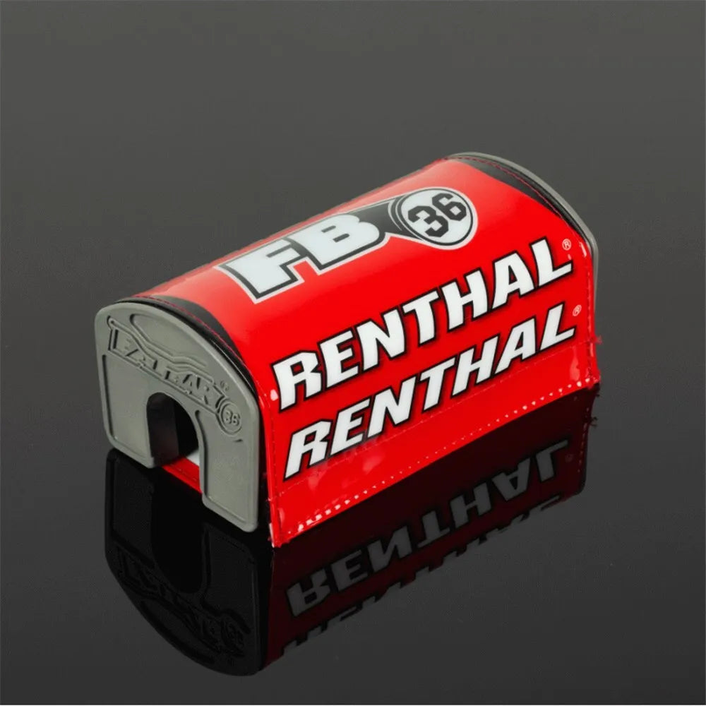 RENTHAL FATBAR36 BAR PAD RED/BLK/WHT - GRY FOAM (P339)