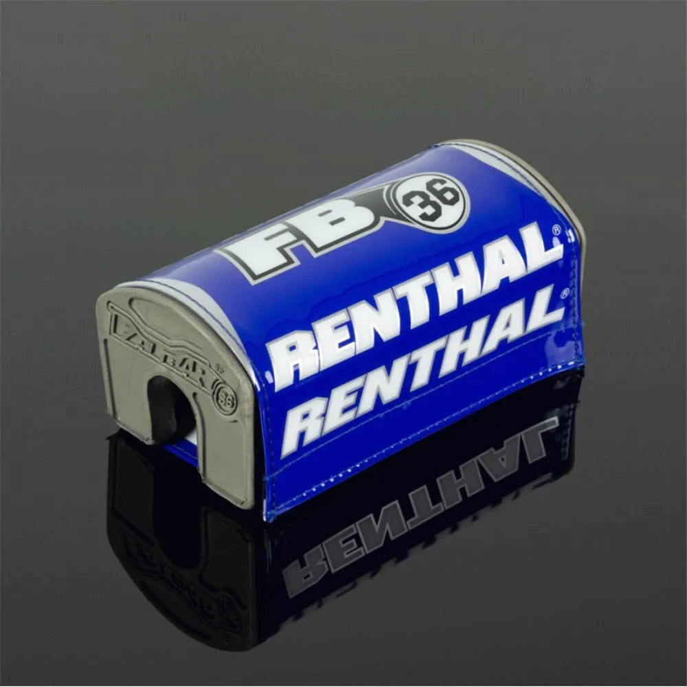 RENTHAL FATBAR36 BAR PAD BLU/SIL/WHT - GRY FOAM (P340)