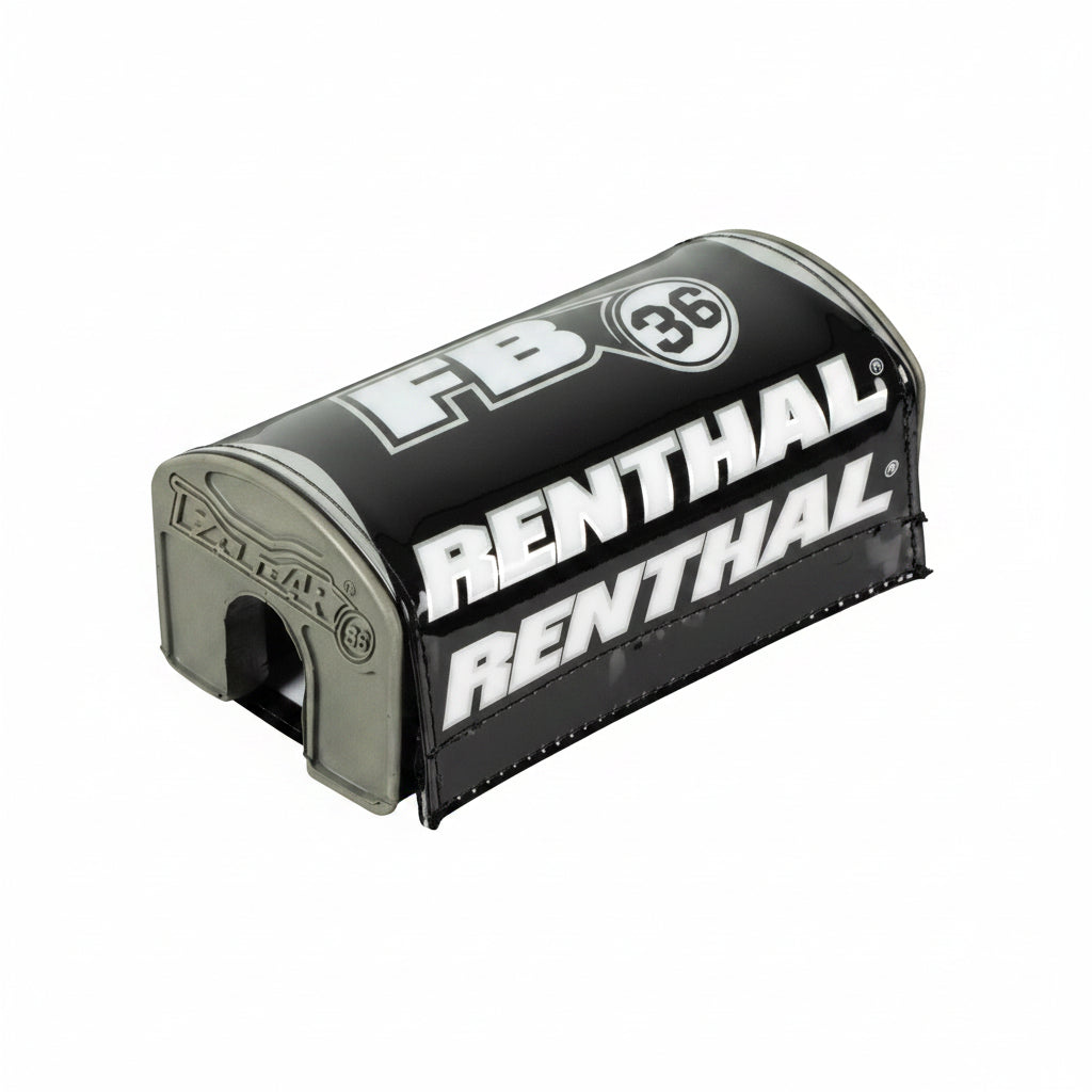 RENTHAL FATBAR36 BAR PAD BLK/SIL/WHT - GRY FOAM (P341)