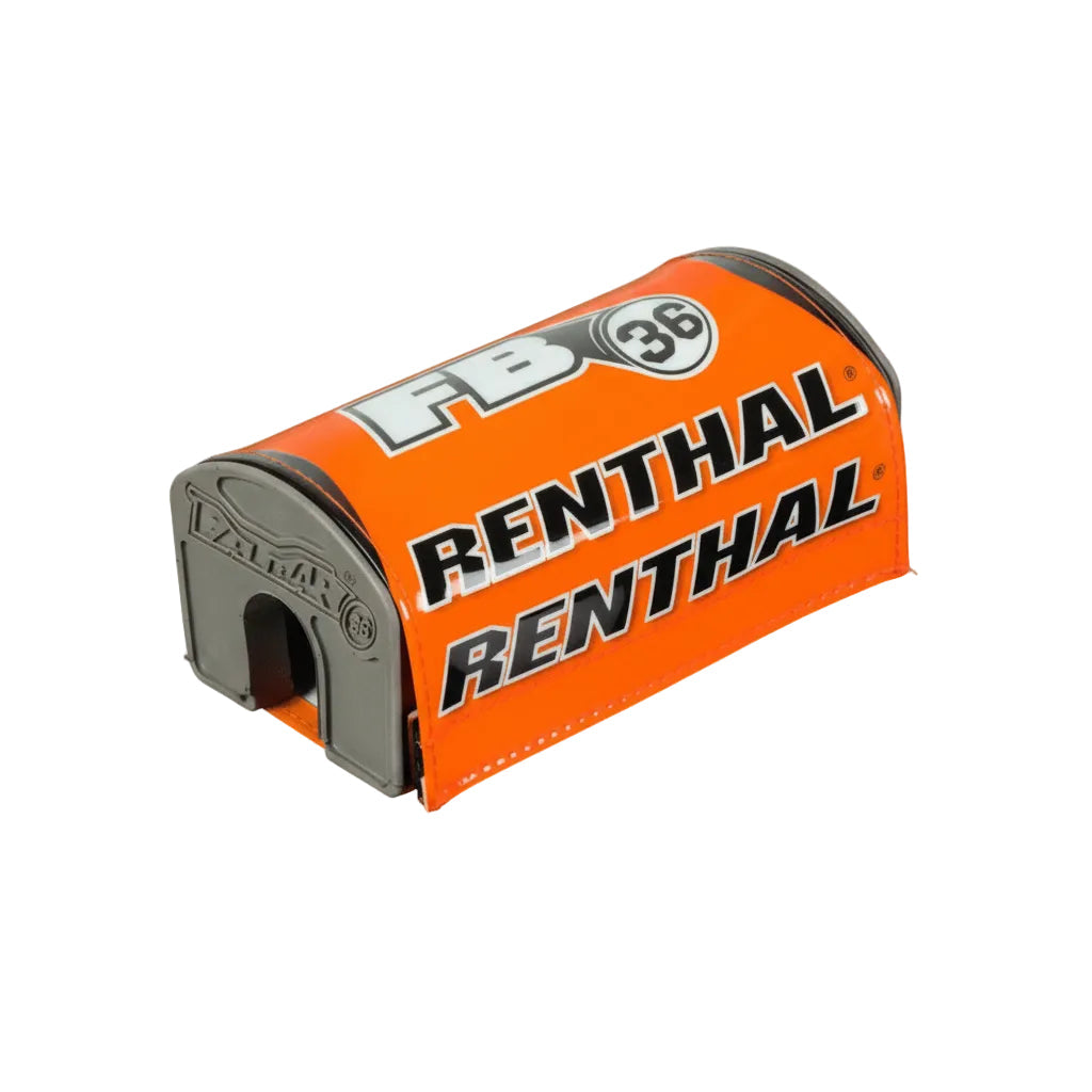 RENTHAL FATBAR36 BAR PAD ORG/WHT/BLK - GRY FOAM (P342)