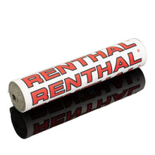 RENTHAL SX BAR PAD VINTAGE 10 INCH 240mm WHT/BLK/RED - GRY FOAM (P351)