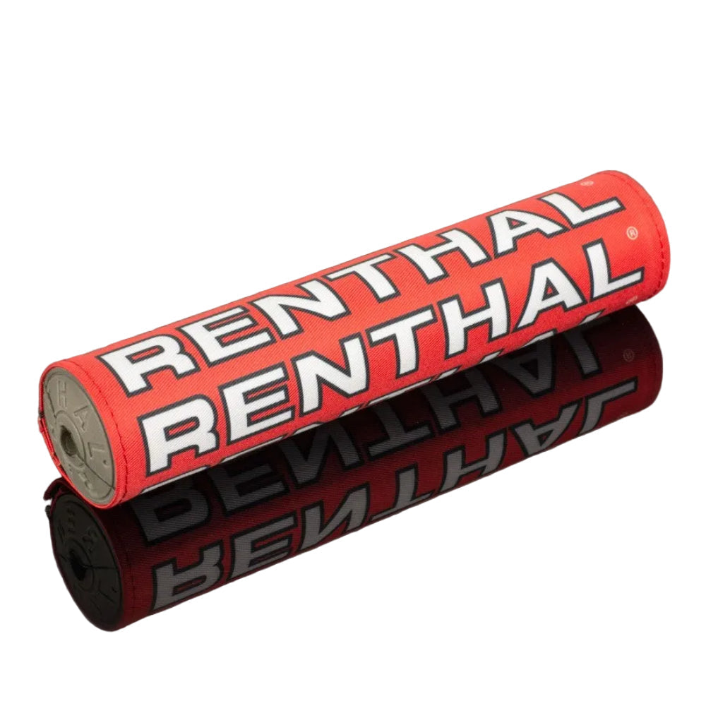 RENTHAL SX BAR PAD VINTAGE 10 INCH 240mm RED/BLK/WHT - GRY FOAM (P352)