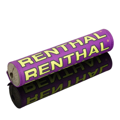 RENTHAL SX BAR PAD VINTAGE 10 INCH 240mm PUR/BLK/YEL - GRY FOAM (P353)
