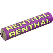 RENTHAL SX BAR PAD VINTAGE 10 INCH 240mm PUR/BLK/YEL - GRY FOAM (P353)