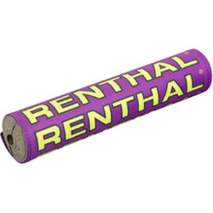 RENTHAL SX BAR PAD VINTAGE 10 INCH 240mm PUR/BLK/YEL - GRY FOAM (P353)