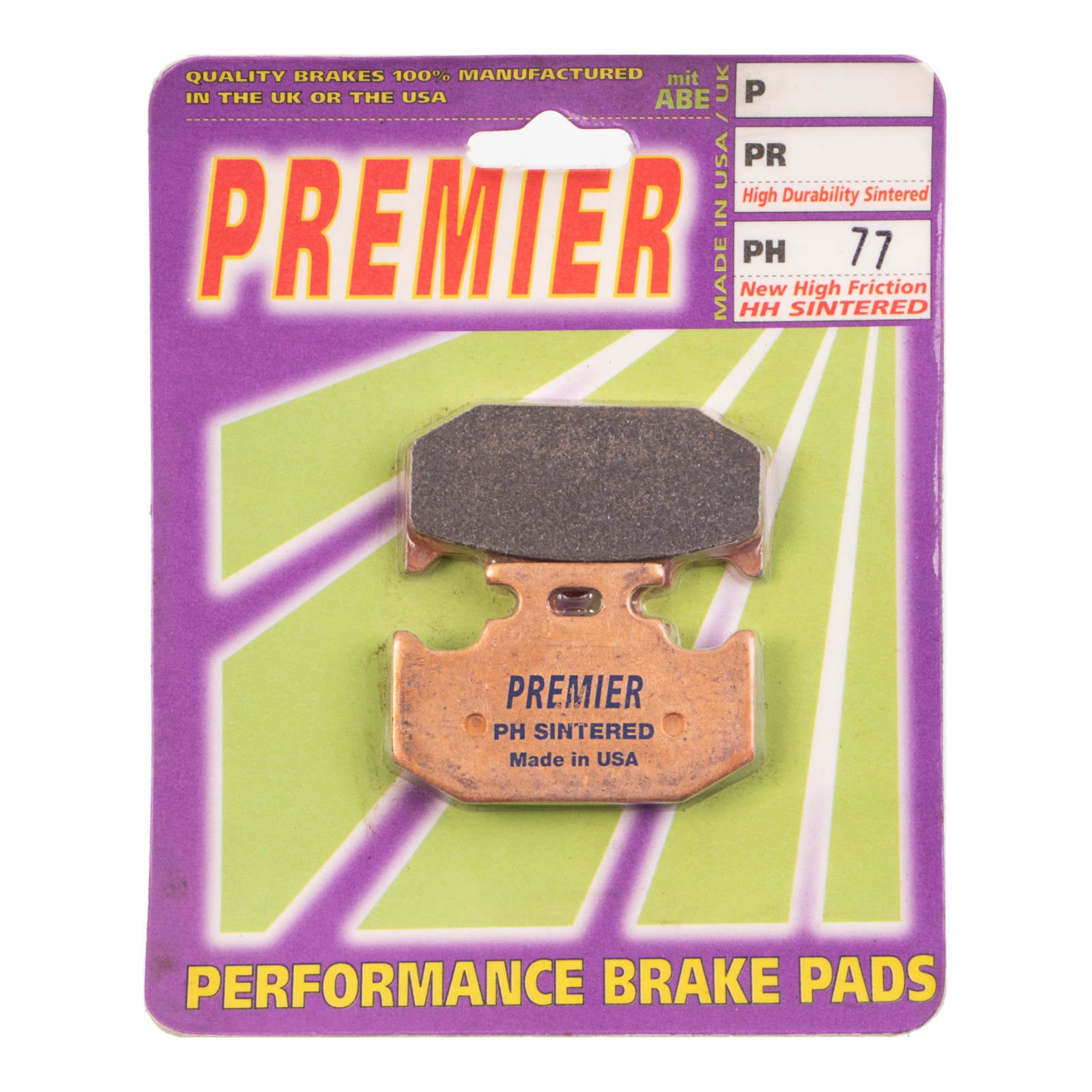 Premier Brake Pads - PH Street Sintered