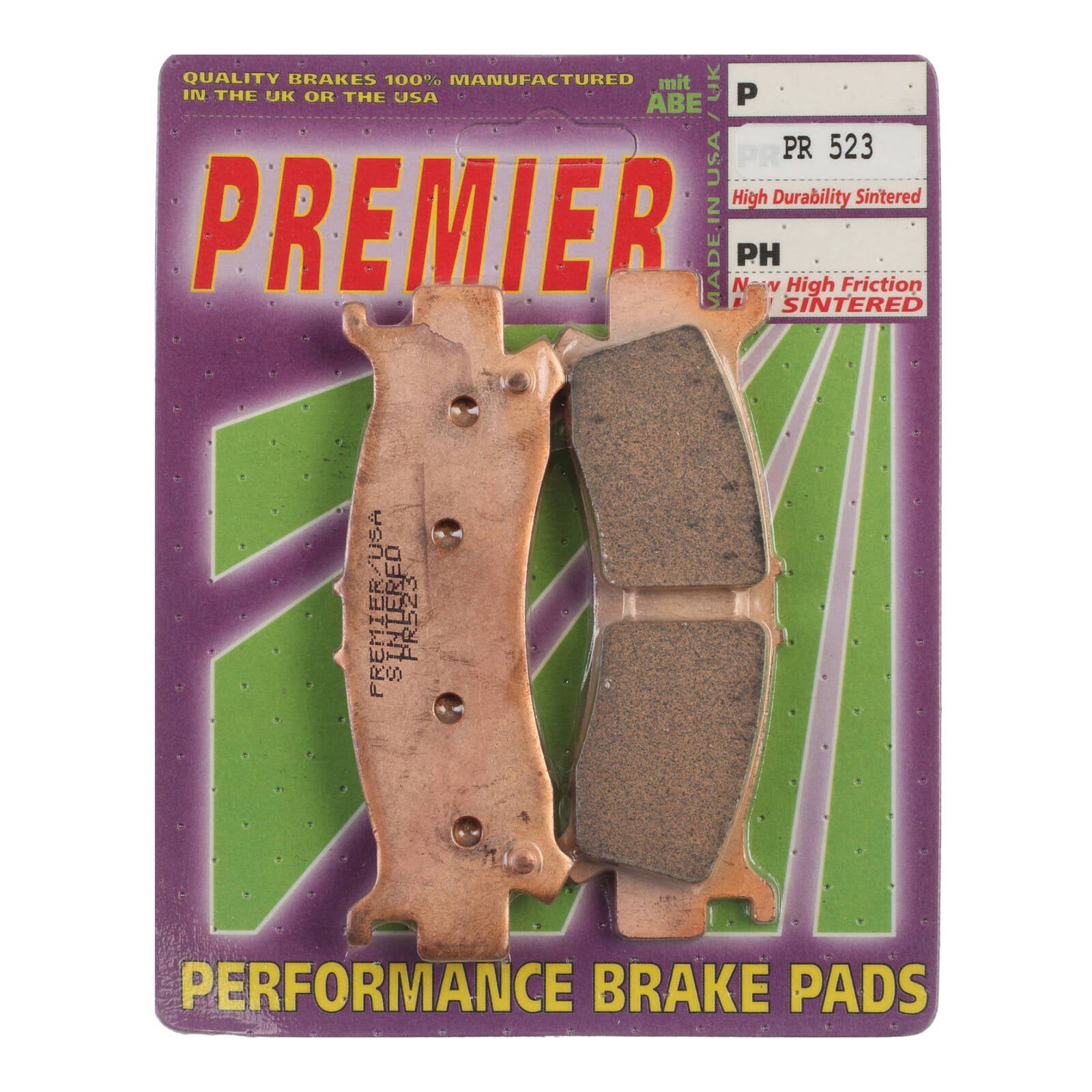 Premier Brake Pads Full Sintered PR523 - Honda