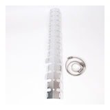 Whites Head Pipe Guard with Clamp - Silver