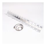 Whites Head Pipe Guard with Clamp - Silver