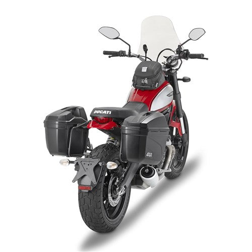 GIVI PANNIER FRAMES - DUCATI SCRAMBLER 400 16-19/SCRAMBLER ICON 800 15-19 (MONOKEY)