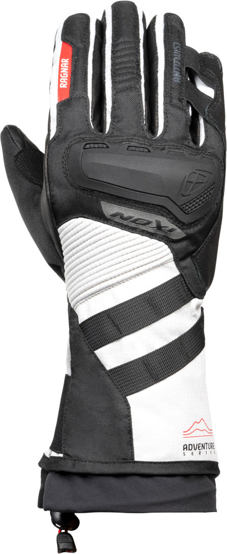 Ixon Pro Ragnar Glv (EN13594) Blk/gry/red