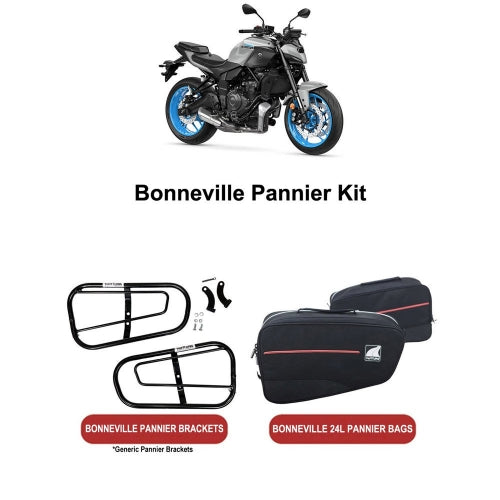 Bonnieville Pannier Kit MT-09 & MT-07 25- *NO L-BRACKETS REQUIRED* - PSYA0091424