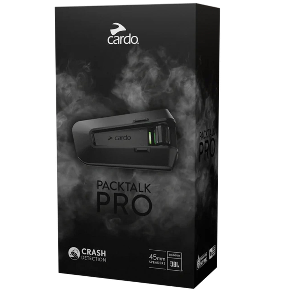 Cardo Packtalk Pro Motorcycle Mesh Intercom - Single - view 3