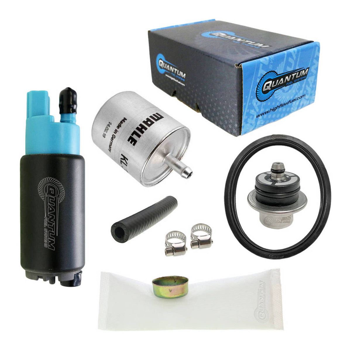 Quantum In-tank EFI Fuel Pump with Regulator, Tank Seal, Filter