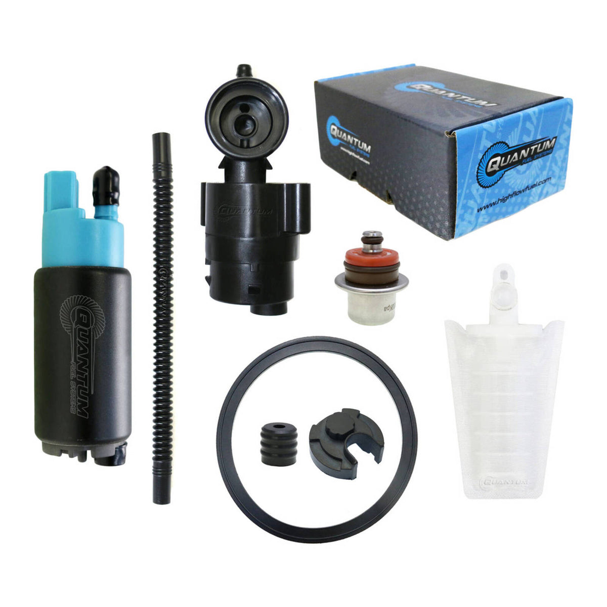 Quantum In-tank EFI Fuel Pump with Regulator, Tank Seal, Filter