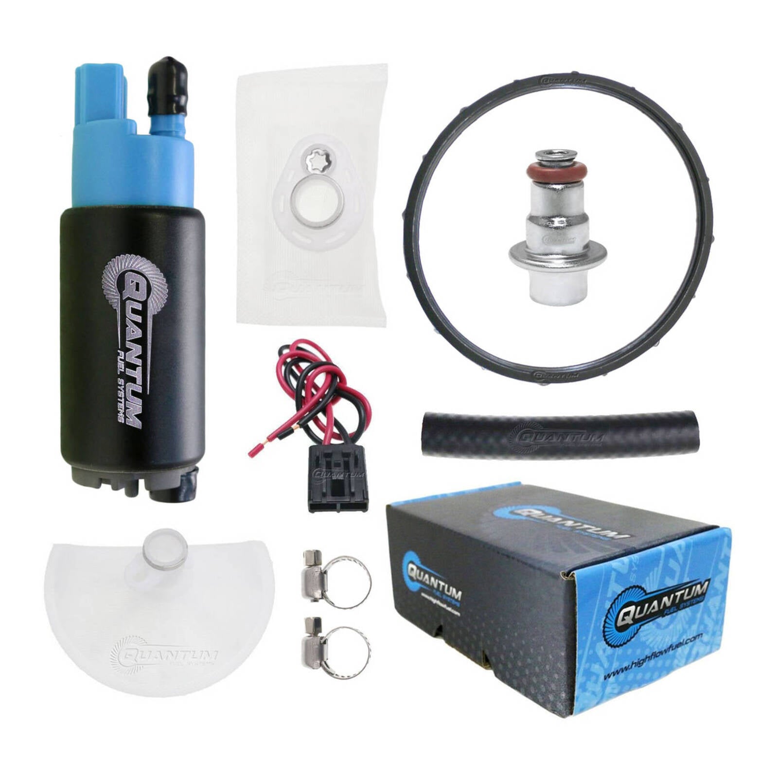 Quantum In-tank EFI Fuel Pump with Regulator, Tank Seal, Filter