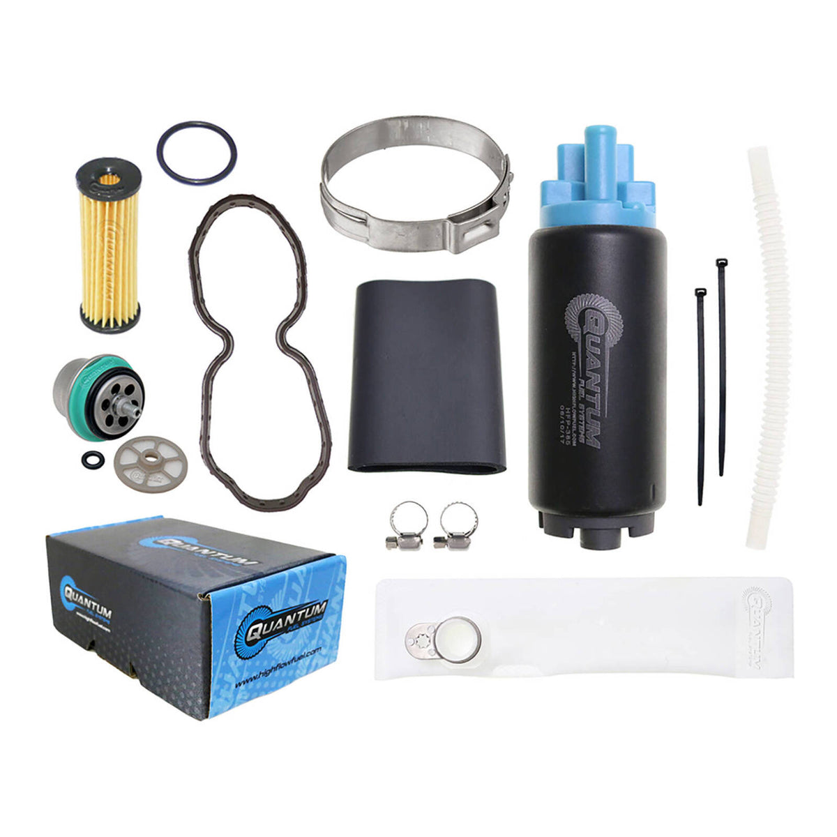 Quantum In-tank EFI Fuel Pump with Regulator, Tank Seal, Filter