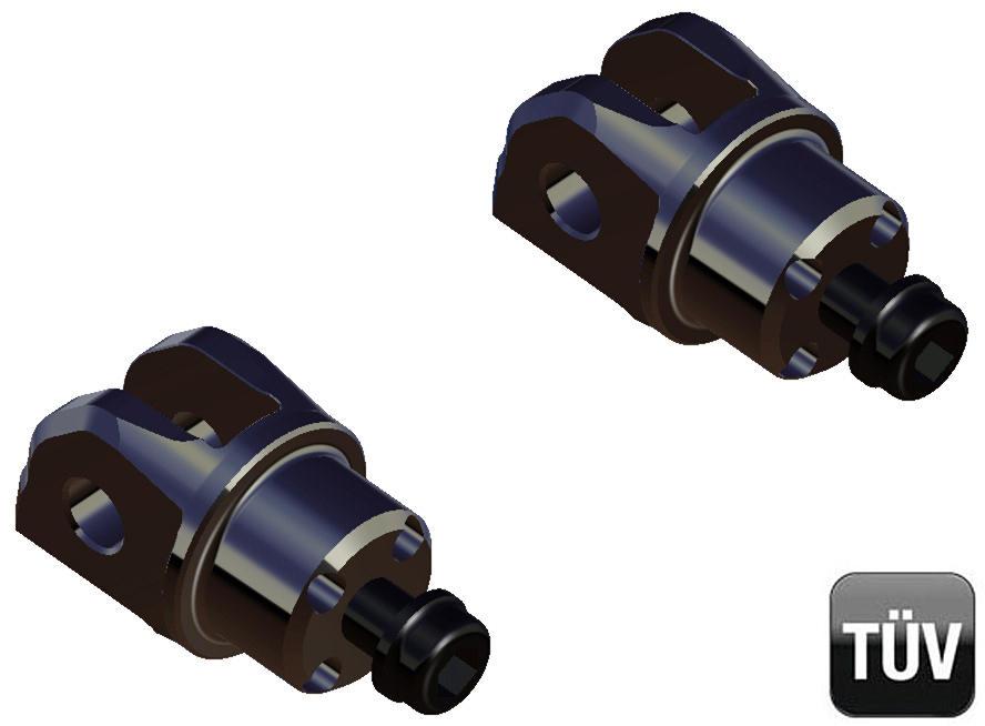 Rizoma Footpeg Adaptors R-PE663B