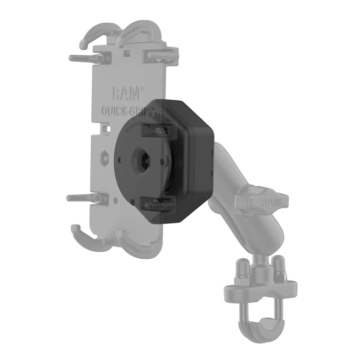 RAM Vibe-Safe with NPT Adapter for 2-hole Holders