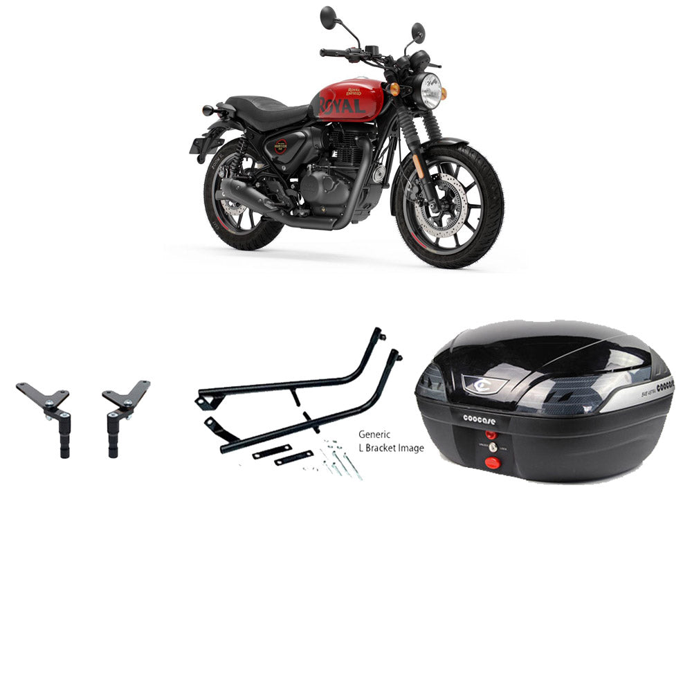 S48 Astra Black Topbox Kit HUNTER 350 22-25 - RE004S48BPBLK