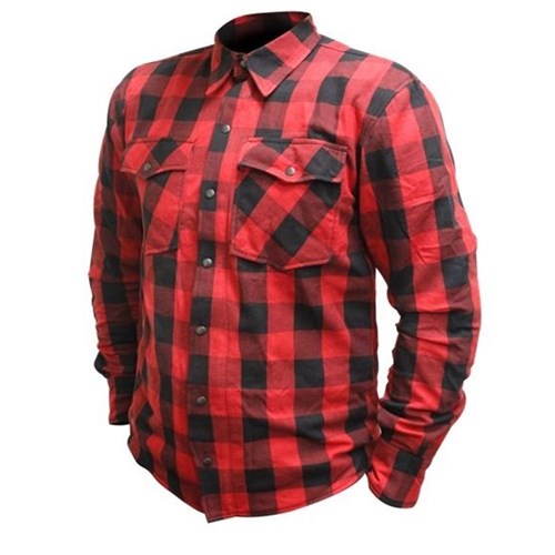 Rjays Regiment Flannel Shirt Red/BLK (SM)