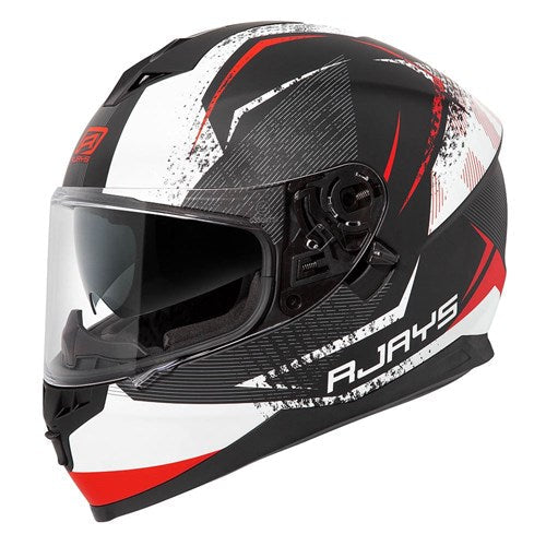 Rjays Dominator II Helm Strike Matt WHT/Red