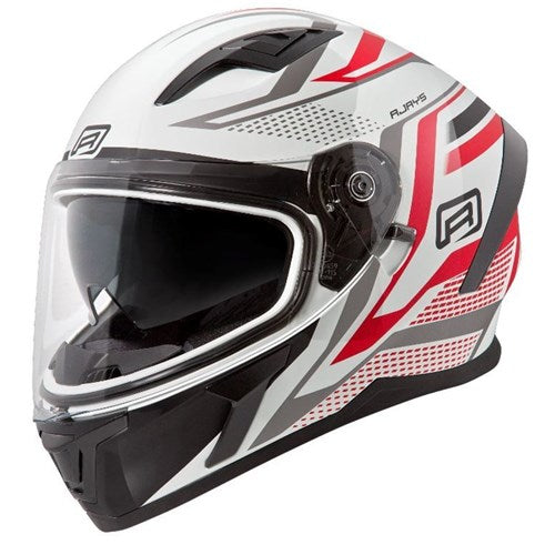 Rjays Apex III Helm Ignite White/Red (SM)