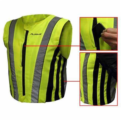 Rjays Premium Safety Vest - Hi Viz YEL