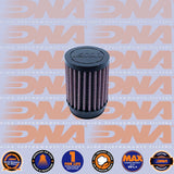 DNA FILTERS RUBBER TOP ROUND CLAMP ON 37mm INLET 80mm LENGTH AIR FILTER - RO-3700-08