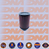 DNA FILTERS RUBBER TOP ROUND CLAMP ON 60mm INLET 73mm LENGTH AIR FILTER - RO-60-90