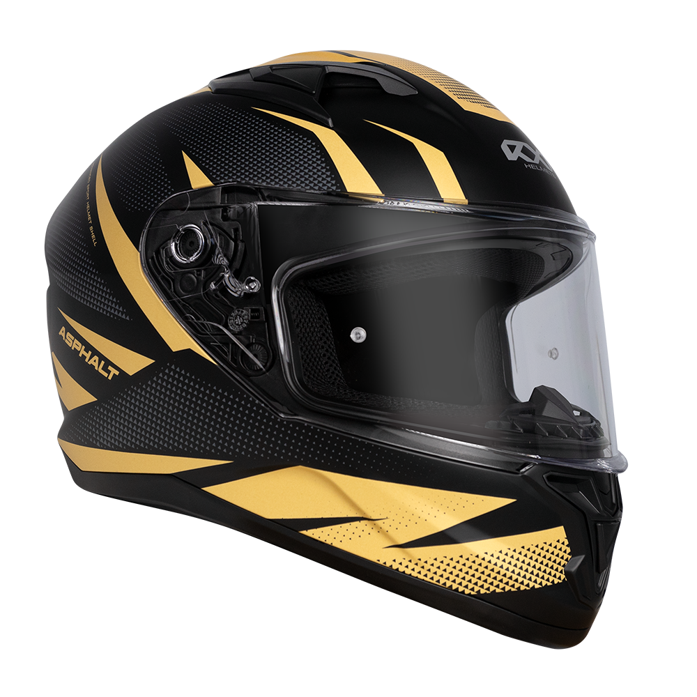Street 2 Asphalt Matt Black/Gold