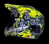 RACER 4 KIDS FLURO YELLOW