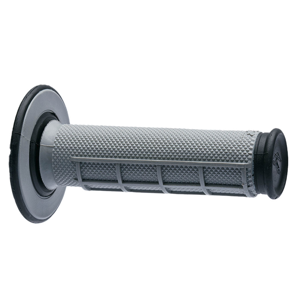RENTHAL GRIPS DUAL COMPOUND HALF WAFFLE BLK/GRY Q70 (G151)