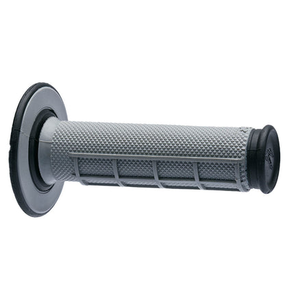 RENTHAL GRIPS DUAL COMPOUND HALF WAFFLE BLK/GRY Q70 (G151)