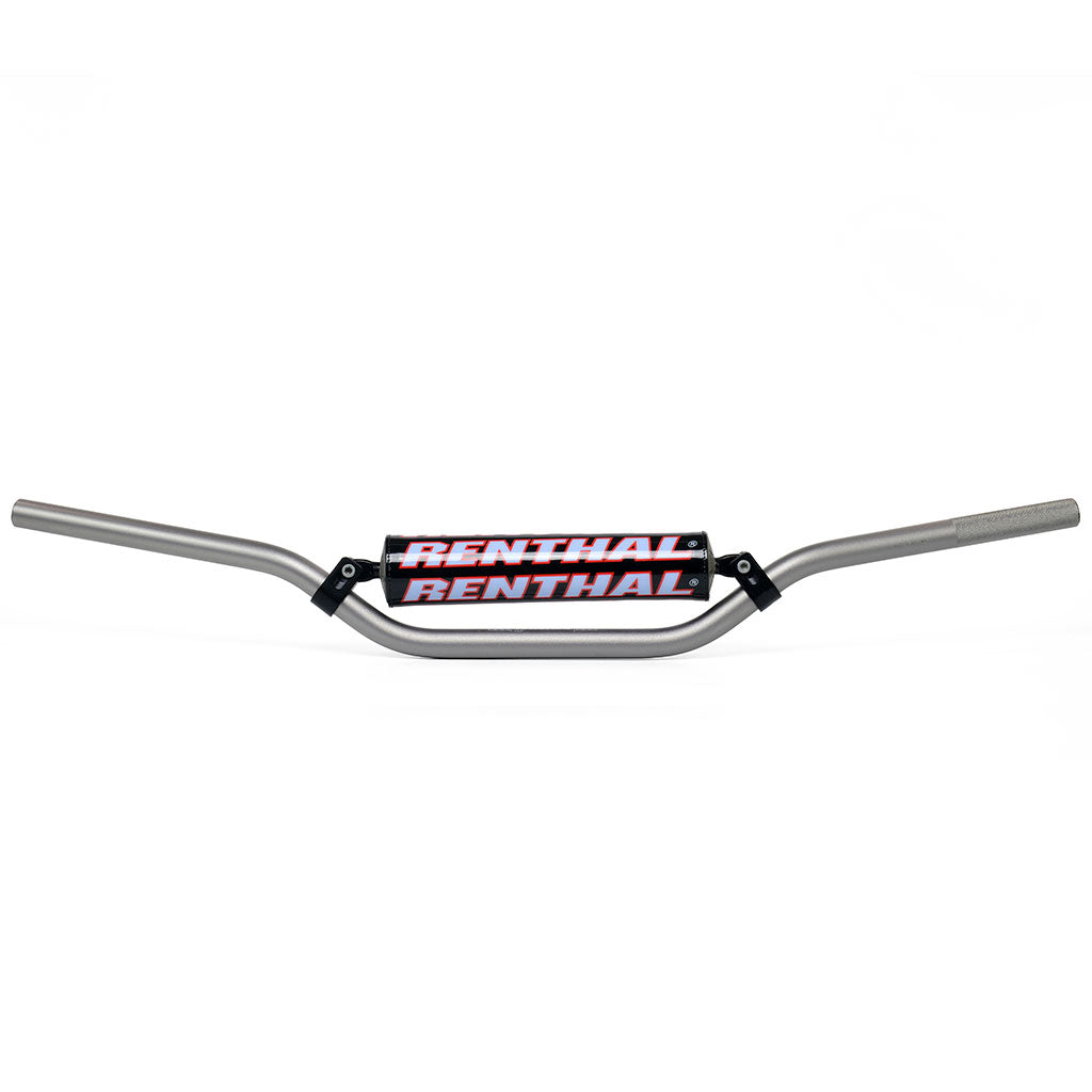 RENTHAL 7/8 H/BAR RC/O.E HONDA + KAWASAKI SIL W/BAR PAD (971-08-SI-01-185)