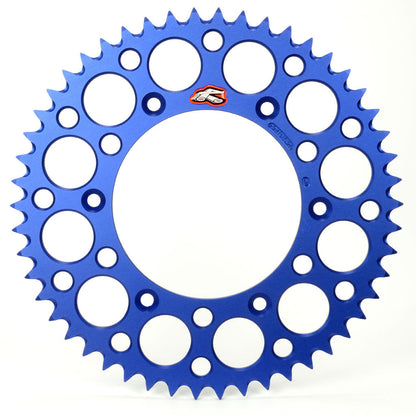 RENTHAL REAR SPROCKET MX ULTRALIGHT GROOVED BLU 52T (150U-520-52GBBU)