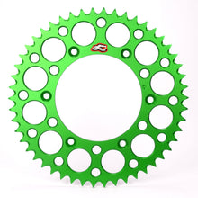 RENTHAL REAR SPROCKET MX ULTRALIGHT GROOVED GRN 50T (112U-520-50GEGN)