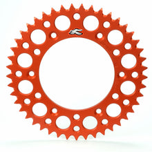RENTHAL REAR SPROCKET MX ULTRALIGHT GROOVED ORG 49T (224U-520-49GPOR)