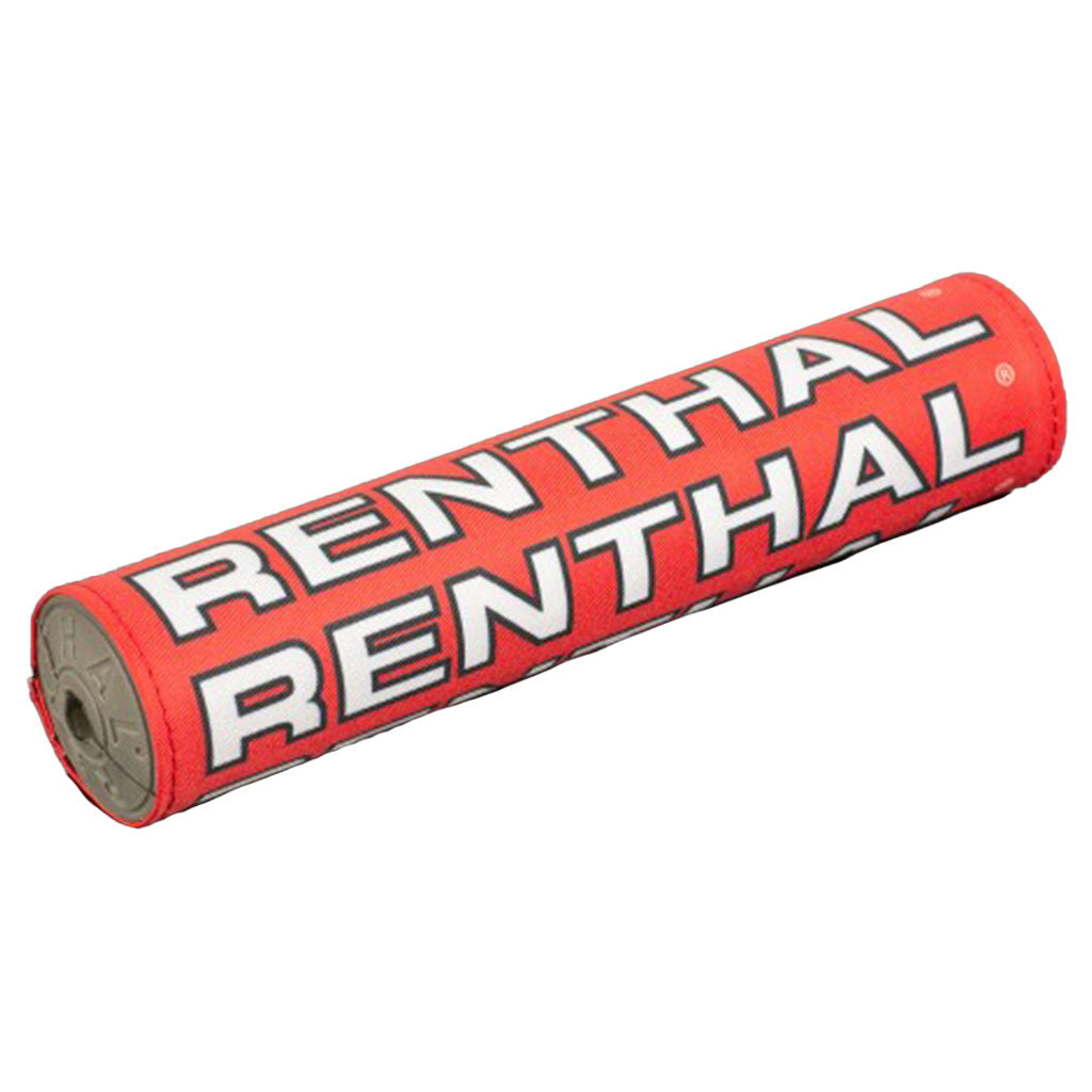 RENTHAL SX BAR PAD VINTAGE 10 INCH 240mm RED/BLK/WHT - GRY FOAM (P352)