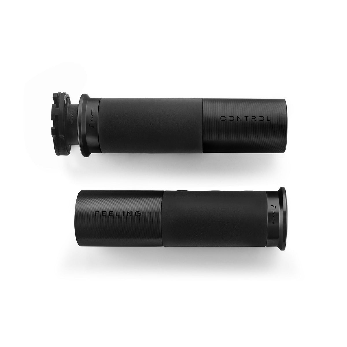 Rizoma Icon Grips, Color Black R-GR225B