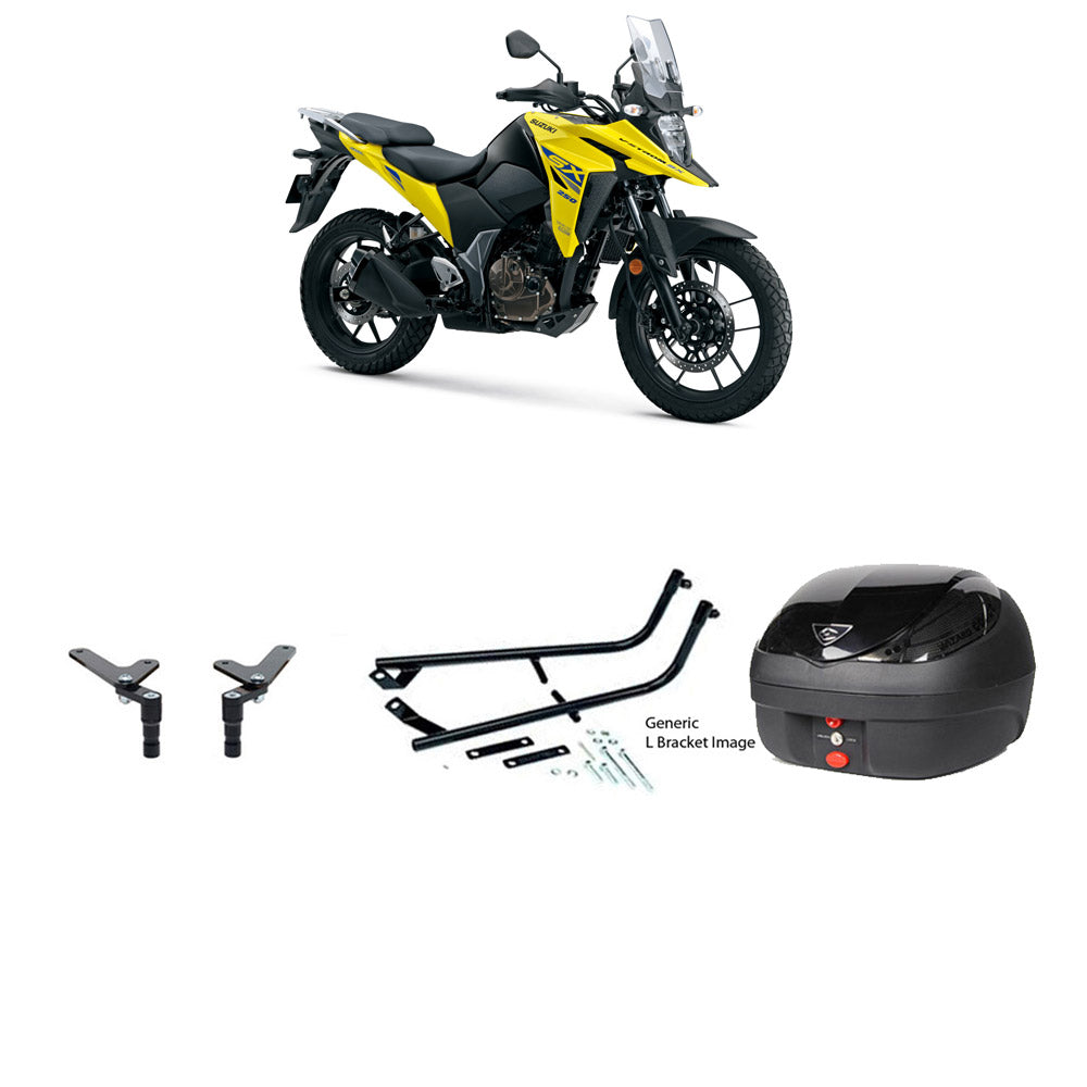 V36 Wizard Black Topbox Kit DS 250 SX (V-STROM 250) 23-24 - S141V36BPBLK