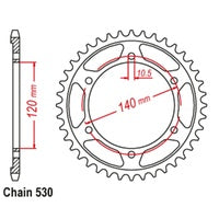37T Honda NBC110 Rear Sprocket