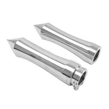 Scorpion Spear Head Grips Chrome